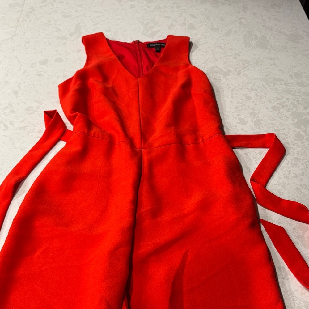 Banana Republic Vibrant Red Jumpsuit